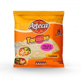 TORTILLA AZTECA 580 GR X 8...