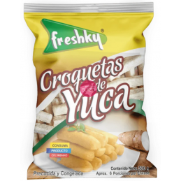 CROQUETA YUCA 500GR FRESKY