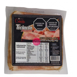 TOCINETA CUADRADA 400G CABANA