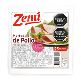 MORTADELA POLLO 450 ZENU