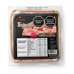 TOCINO CUAD 400GR CABANA