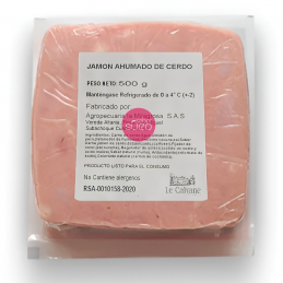 JAMON AHUMADO 500 GR LE...