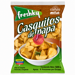 PAPA CASQUITOS 500GR FRESKY