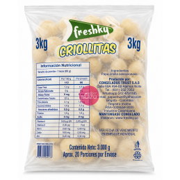 PAPA CRIOLLA X3 KG FRESKY