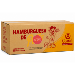 HAMB POLLO 20X100G CAJA...