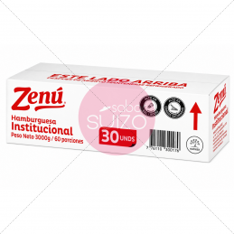 HAMBURGUESA ZENU 3 KL 30 UND