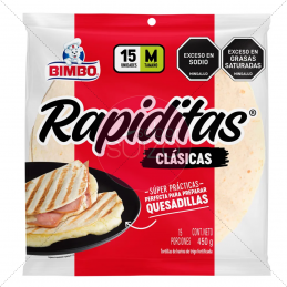 TORTILLA PEQ M 20 UND ROJA...