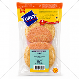 HAMB POLLO TURKY 900 GR PANKO