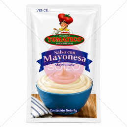 MAYONESA TOMATICO 8 GR X 100