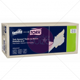 TOALLA MNS Z NAT HD 150 BOLSA