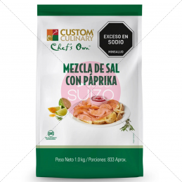 MEZCLA SAL PAPRIKA 1 KG CUSTOM