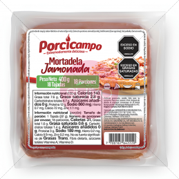 MORTAD JAMONA 400 GR...