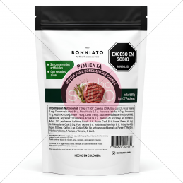 CONDTO PIMIENTA 500G BONNIATO
