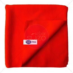 PANO MICROFIBRA ROJO X 5 UND