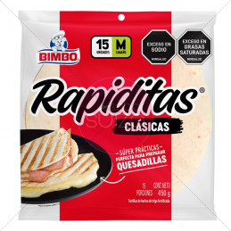 TORTILLA PEQ M 20 UND ROJA...